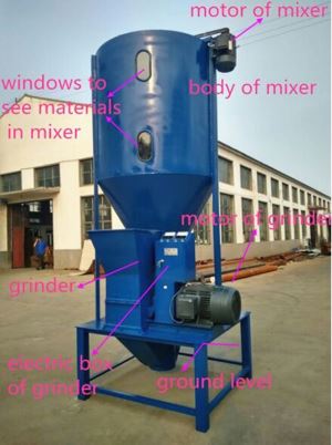 Mixér 750 kg / h do 1000 kg / h Výkon
